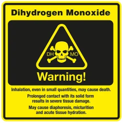 getDigital Aufkleber^Aufkleber Dihydrogenmonoxid