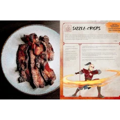 Pocket Books Küche|Bücher^Avatar der Herr der Elemente Offizielles Kochbuch Set mit Schürze