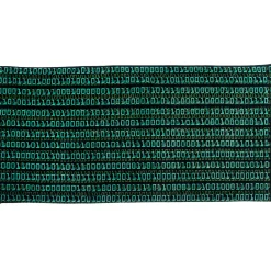 getDigital Badezimmer^Badehandtuch Binärcode