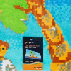 getDigital Badezimmer^Badehandtuch Monkey Island