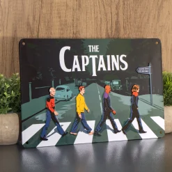 getDigital Blechschilder^Blechschild – The Captains
