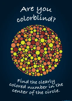 getDigital Poster|Scherzartikel^Colorblind Poster