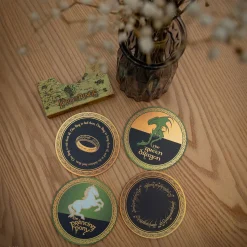 Cinereplicas Küche^Der Herr der Ringe Untersetzer 4er-Set