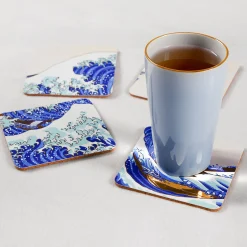 MAP Küche^Die große Welle vor Kanagawa Untersetzer