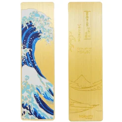Distrineo Bücher^Die Große Welle vor Kanagawa Metall Lesezeichen