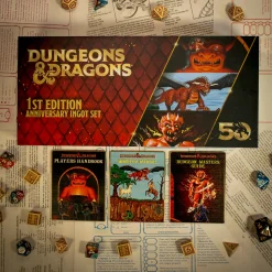 Fanattik Rollenspiel^Dungeons & Dragons Erste Auflage Limitiertes Metallbarren Set zum 50. Jubiläum