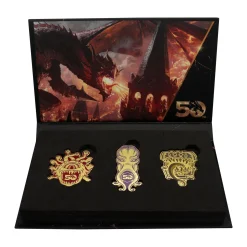 Fanattik Rollenspiel^Dungeons & Dragons 50th Anniversary Pins 3er Set