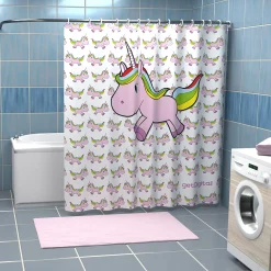 getDigital Badezimmer^Einhorn Duschvorhang