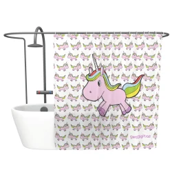 getDigital Badezimmer^Einhorn Duschvorhang