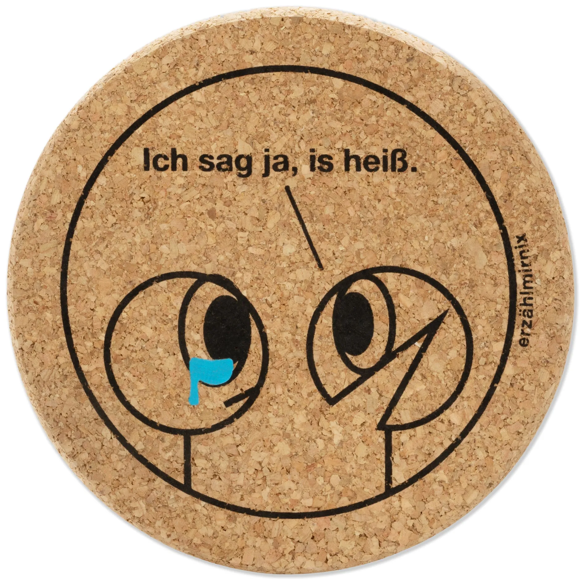 getDigital Küche^Erzaehlmirnix Topfuntersetzer - Ich sag ja, is heiß