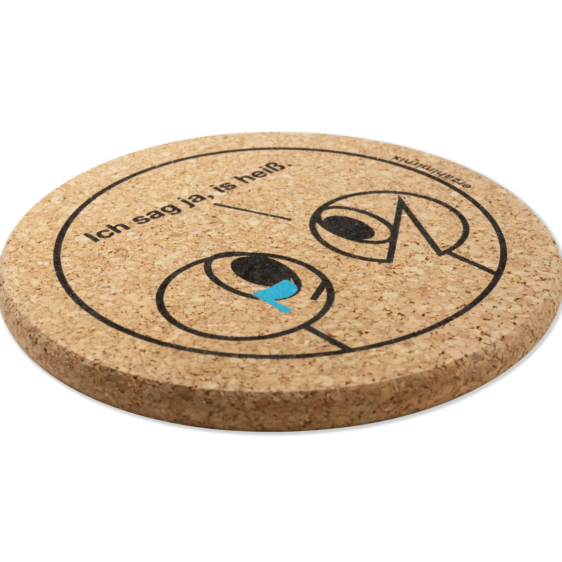 getDigital Küche^Erzaehlmirnix Topfuntersetzer - Ich sag ja, is heiß