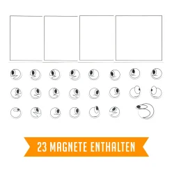 getDigital Küche^Erzaehlmirnix Webcomic Kühlschrankmagnete