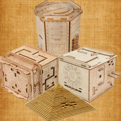 EscapeWelt Holzbausätze|Spielzeug^3D Puzzle Box Holzbausätze