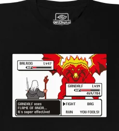 getDigital Merchandise|Gaming^Gandalf vs Balrog Retro Game