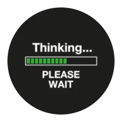 getDigital Aufkleber^Geek Aufkleber Thinking