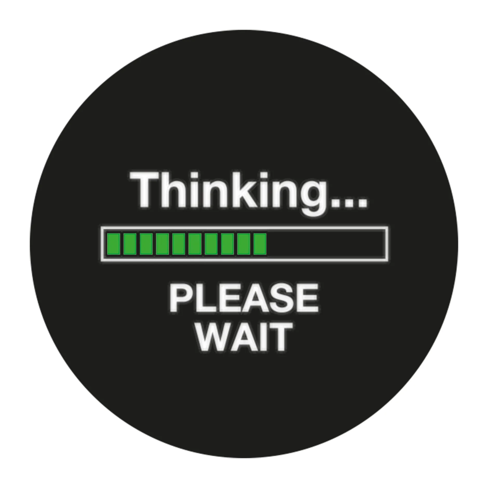 getDigital Aufkleber^Geek Aufkleber Thinking