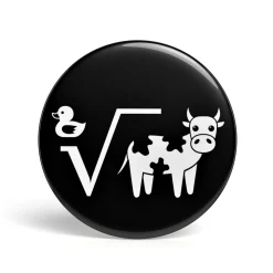 getDigital Accessoires^Geek Button Ente Wurzel aus Kuh