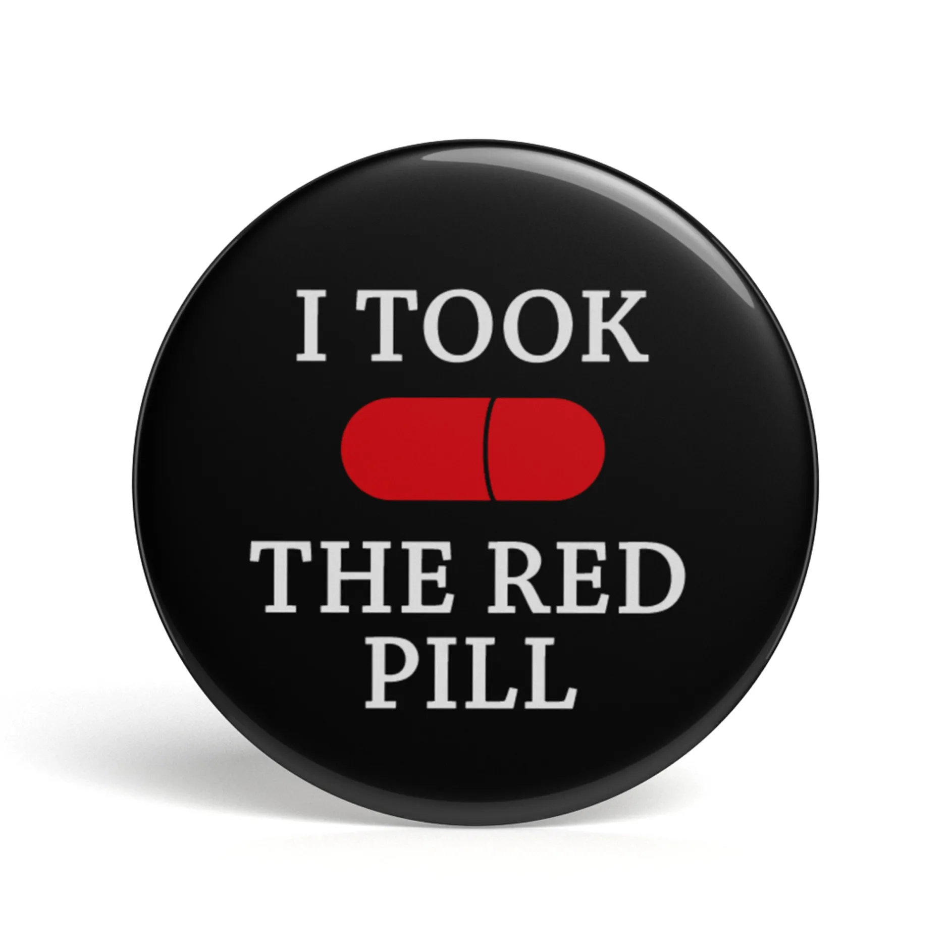 getDigital Accessoires^Geek Button I Took The Red Pill