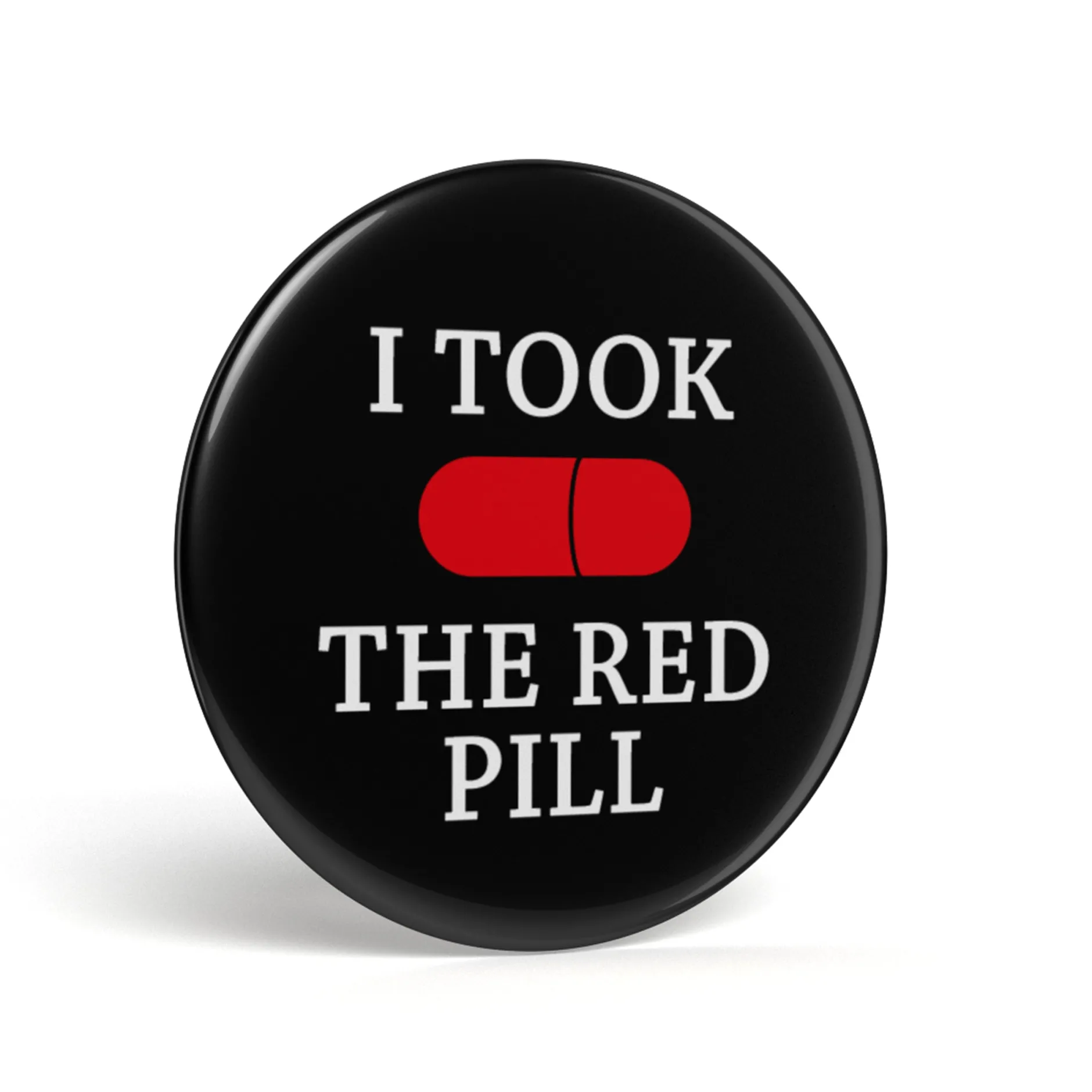 getDigital Accessoires^Geek Button I Took The Red Pill