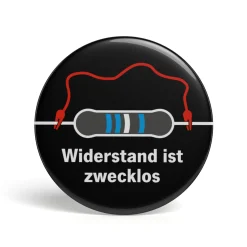 getDigital Accessoires^Geek Button Widerstand Ist Zwecklos