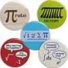 getDigital Accessoires^Geek Buttons Thema Mathematik