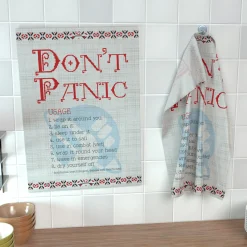 getDigital Küche^Geschirrhandtuch: Don't Panic