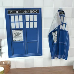 getDigital Küche^Geschirrhandtuch Police Call Box