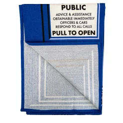 getDigital Küche^Geschirrhandtuch Police Call Box