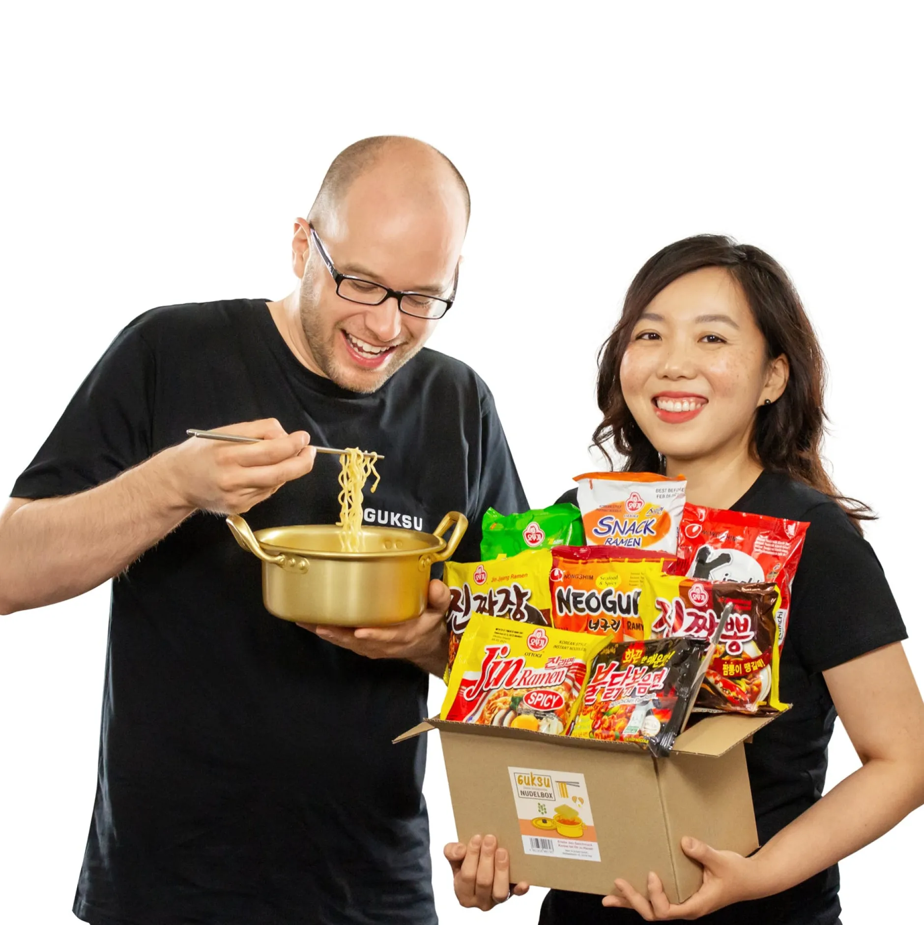 Dalgona Lebensmittel^Guksu - Deine koreanische Nudelbox 8er Pack