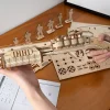 Robotime Holzbausätze^Gummiband-Schrotflinte Holzbausatz