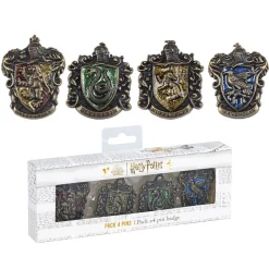 Cerda Accessoires^Harry Potter Hogwarts Pins 4er-Pack