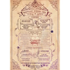 ABYStyle Studio Poster^Harry Potter Poster Hogwarts School List