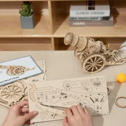 Robotime Holzbausätze^Holzbausatz Kanone