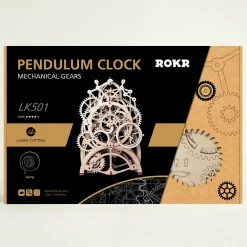 Robotime Holzbausätze^Holzbausatz Uhrwerk