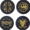Paladone Küche^House of Dragon Metall Untersetzer Set