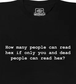 getDigital Informatik^How many people can read hex