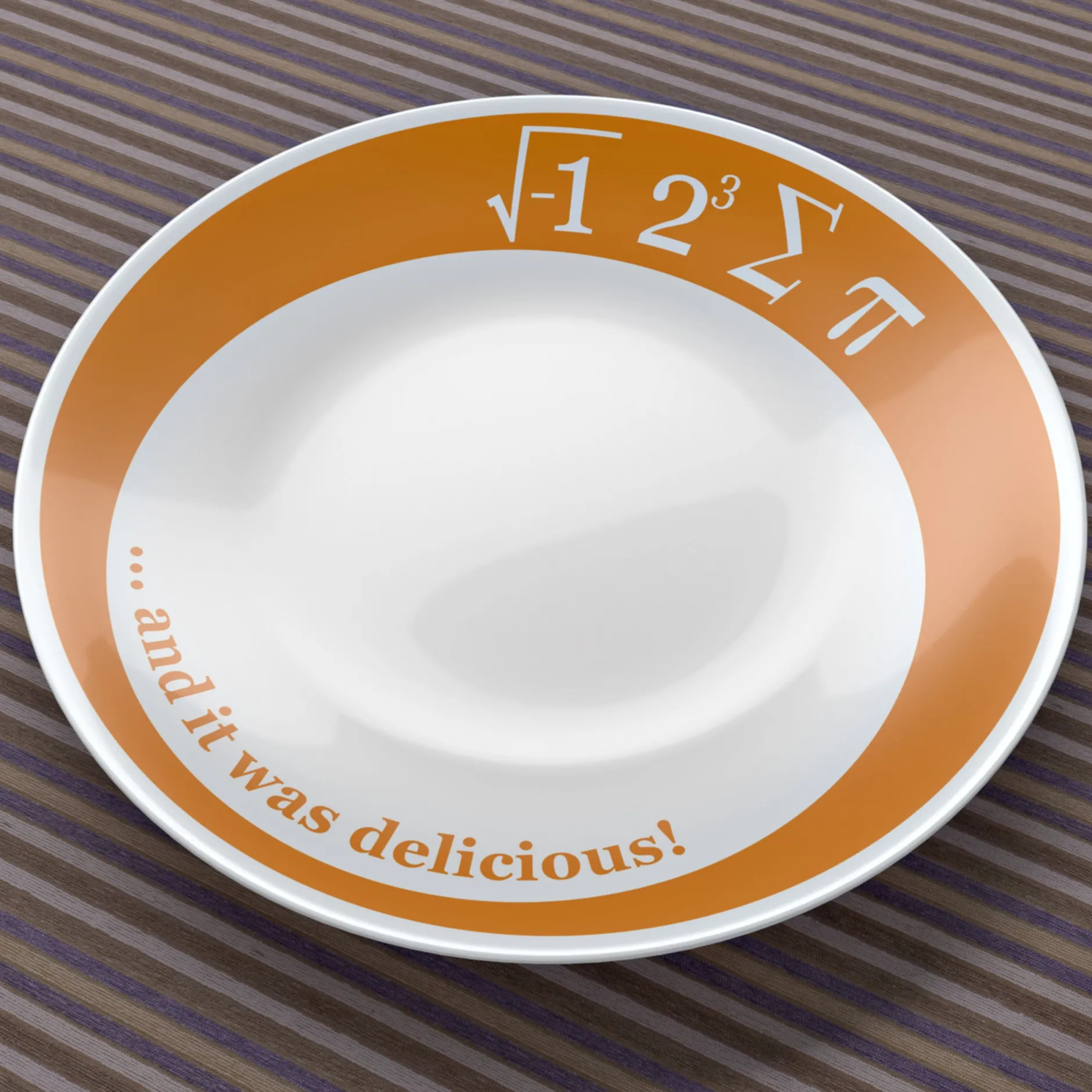 getDigital Küche^Kuchenteller I ate some pie