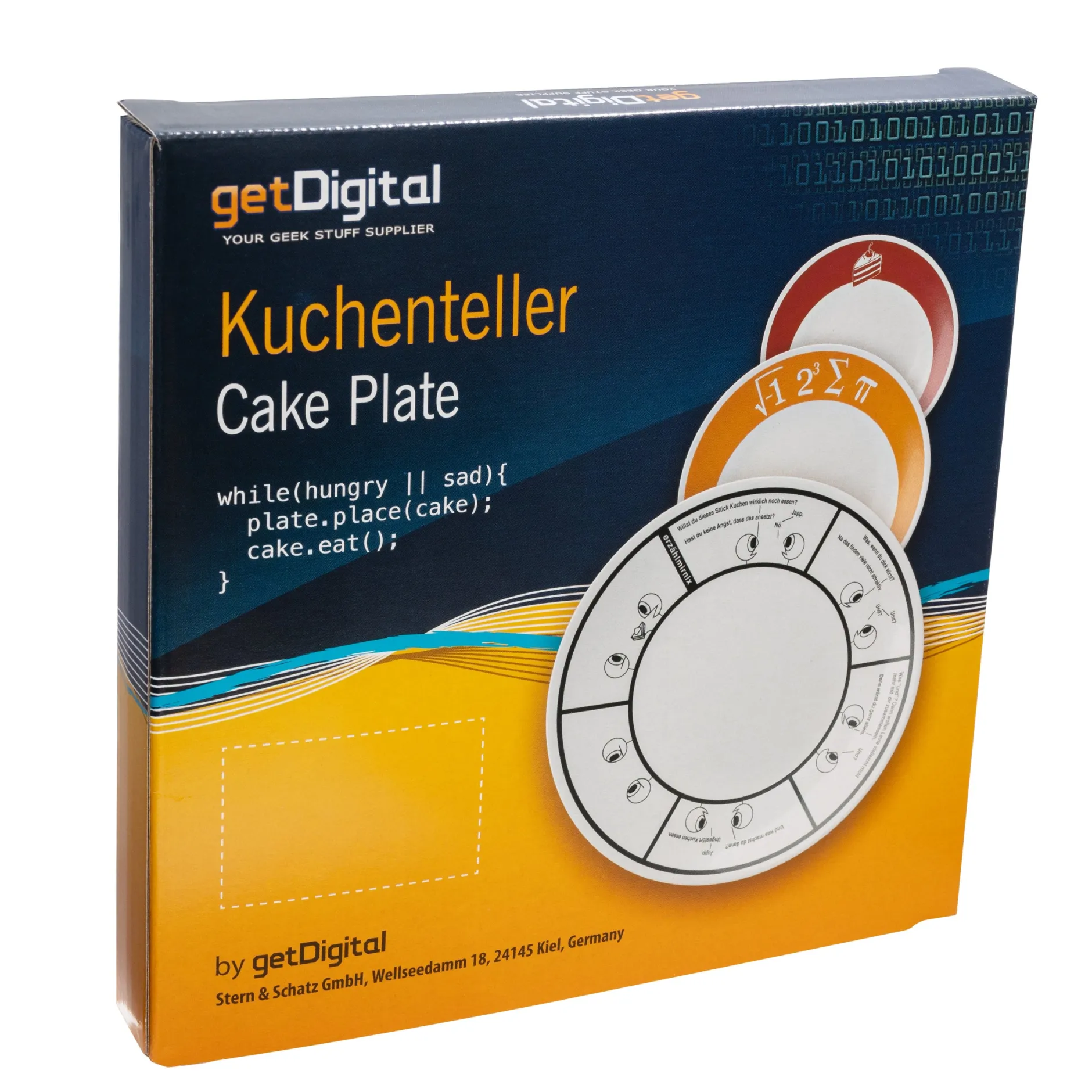 getDigital Küche^Kuchenteller I ate some pie