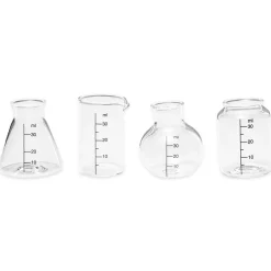 Barbuzzo Küche^Labor Schnapsgläser 4er Set