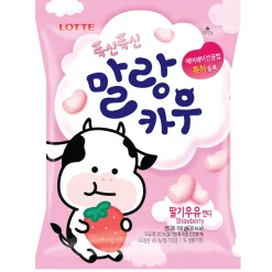 Lotte Lebensmittel^Malang Cow Erdbeer