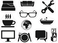 getDigital Wandaufkleber|Aufkleber^Maps Wandaufkleber