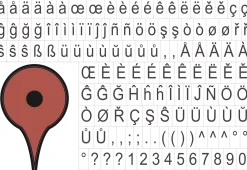 getDigital Wandaufkleber|Aufkleber^Maps Wandaufkleber