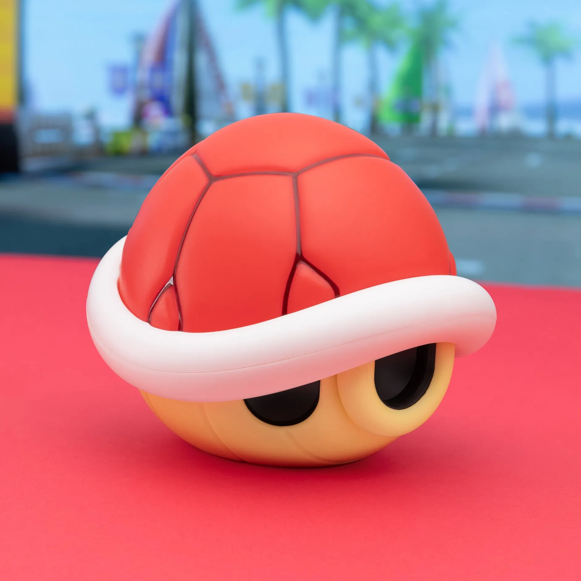 Paladon Licht^Mario Kart Roter Panzer Lampe mit Original-Sound-Wiedergabe