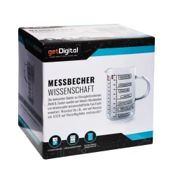 getDigital Küche^Messbecher Wissenschaft aus Glas