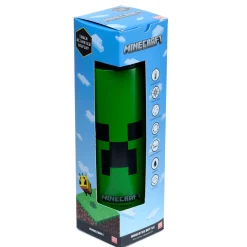 Puckator Küche|Draußen^Minecraft Creeper Trinkflasche mit Digital Thermometer