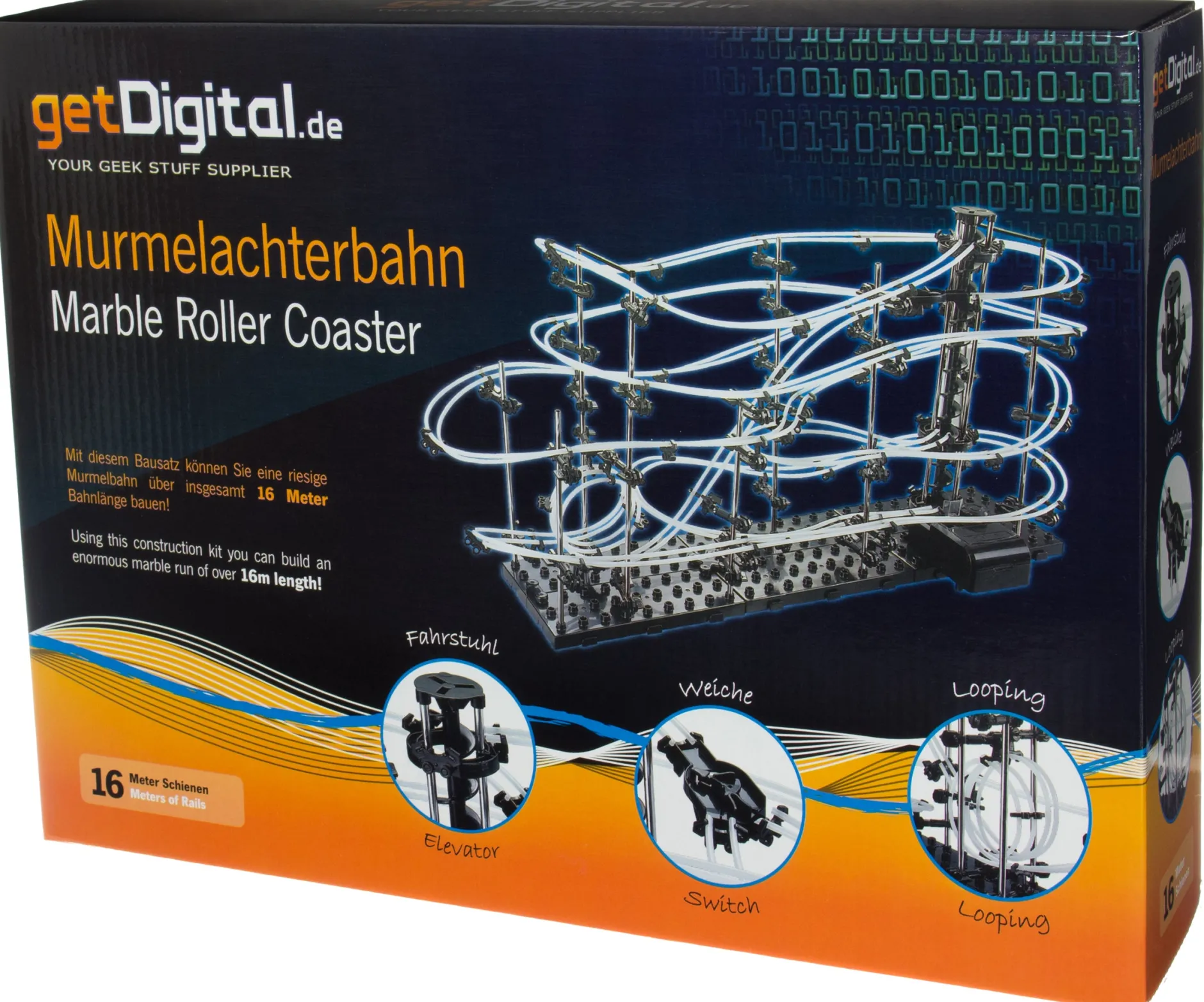 getDigital Spielzeug^Murmelachterbahn