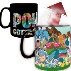 AbyStyle Küche^Pokémon Thermo-Effekt Becher "Gotta catch em all"