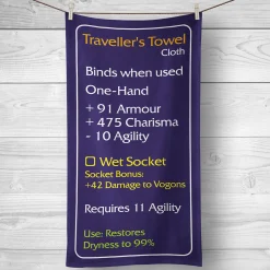 getDigital Badezimmer|Rollenspiel^RPG Strand- und Badehandtuch