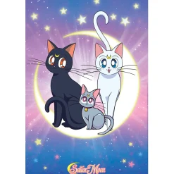 ABYStyle Studio Poster^Sailor Moon Poster Luna, Artemis & Diana