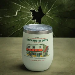 Distrineo Küche|Draußen^Sakamoto Days Isolierter Reisebecher